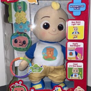 CoComelon Official Boo Boo JJ Plush Doll Interactive Toy Doctor Pretend Play New