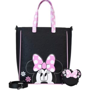Disney Loungefly Minnie Mouse Tote with Change Purse